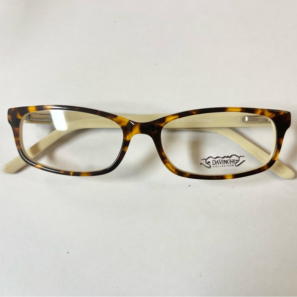 DaVinci Tortoise Shell Eyeglasses frames - non-prescription